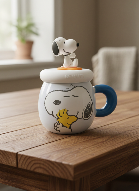 Snoopys ceramic coffee mug